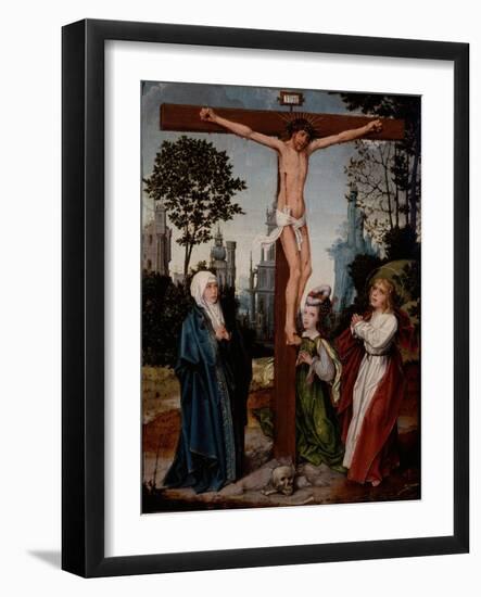 Crucifixion, C.1510-15-Jan Provoost-Framed Giclee Print