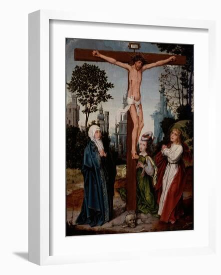 Crucifixion, C.1510-15-Jan Provoost-Framed Giclee Print