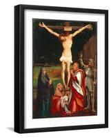 Crucifixion, C.1515-Matthias Grunewald-Framed Giclee Print