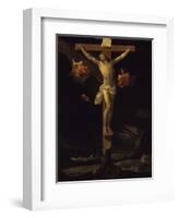 Crucifixion, c.1637-Charles Le Brun-Framed Giclee Print