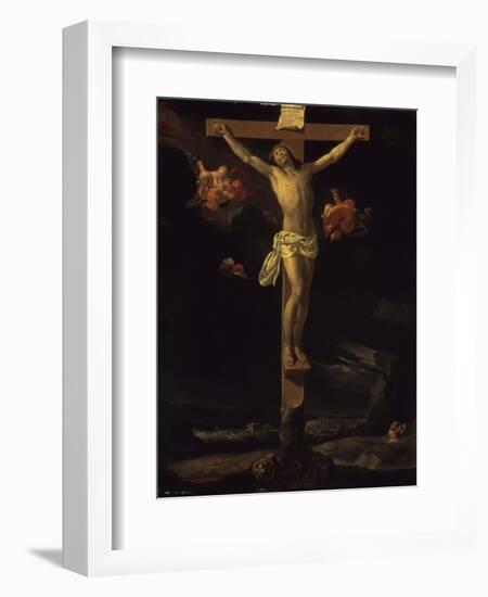 Crucifixion, c.1637-Charles Le Brun-Framed Giclee Print