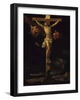 Crucifixion, c.1637-Charles Le Brun-Framed Giclee Print