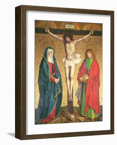 Crucifixion, Central Panel from the Retable on the High Altar, 1430-null-Framed Giclee Print