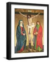 Crucifixion, Central Panel from the Retable on the High Altar, 1430-null-Framed Giclee Print