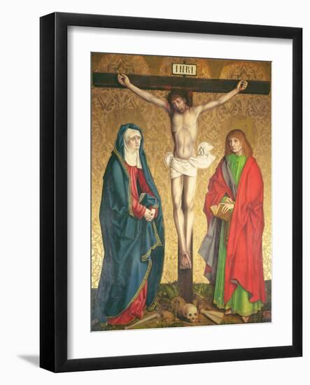 Crucifixion, Central Panel from the Retable on the High Altar, 1430-null-Framed Giclee Print