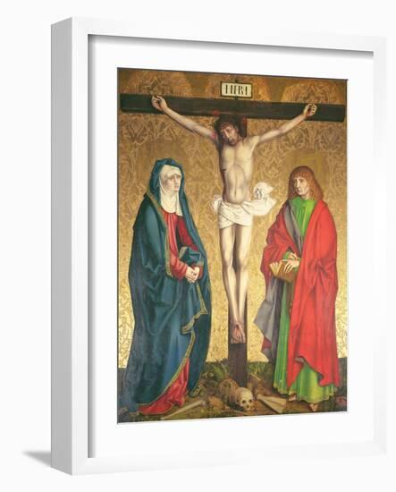 Crucifixion, Central Panel from the Retable on the High Altar, 1430-null-Framed Giclee Print