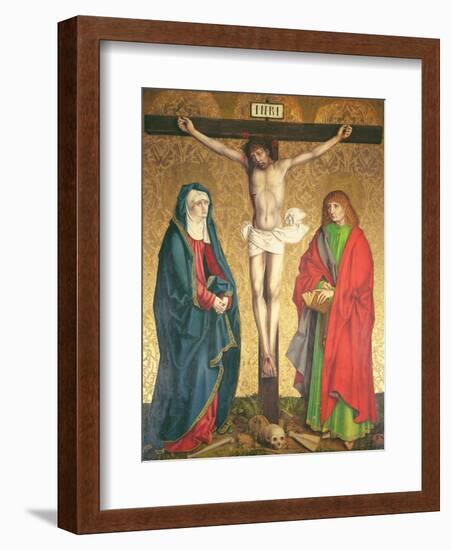 Crucifixion, Central Panel from the Retable on the High Altar, 1430-null-Framed Giclee Print