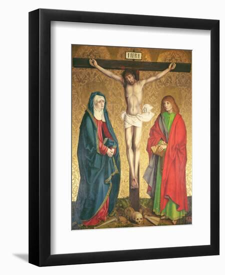 Crucifixion, Central Panel from the Retable on the High Altar, 1430-null-Framed Premium Giclee Print