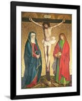 Crucifixion, Central Panel from the Retable on the High Altar, 1430-null-Framed Giclee Print