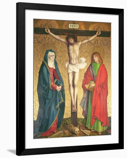 Crucifixion, Central Panel from the Retable on the High Altar, 1430-null-Framed Giclee Print