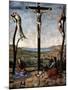 Crucifixion (Christ Between the Two Thieves)-Antonello da Messina-Mounted Art Print