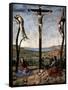 Crucifixion (Christ Between the Two Thieves)-Antonello da Messina-Framed Stretched Canvas