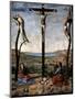 Crucifixion (Christ Between the Two Thieves)-Antonello da Messina-Mounted Art Print