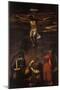 Crucifixion (Christ on the Cross with the Virgin, St John and St Dominic)-Hans Maler-Mounted Giclee Print