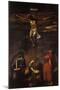 Crucifixion (Christ on the Cross with the Virgin, St John and St Dominic)-Hans Maler-Mounted Giclee Print