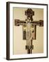 Crucifixion, Cross Painted by the Master of Cesi, First Quarter of the 14th Century-null-Framed Giclee Print