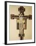 Crucifixion, Cross Painted by the Master of Cesi, First Quarter of the 14th Century-null-Framed Giclee Print