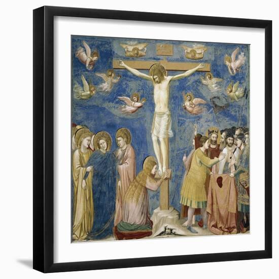 Crucifixion, Detail from Life and Passion of Christ-null-Framed Premium Giclee Print