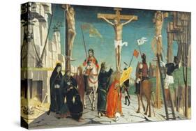 Crucifixion, Detail from San Martino Altarpiece-null-Stretched Canvas
