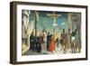Crucifixion, Detail from San Martino Altarpiece-null-Framed Premium Giclee Print