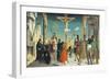 Crucifixion, Detail from San Martino Altarpiece-null-Framed Premium Giclee Print