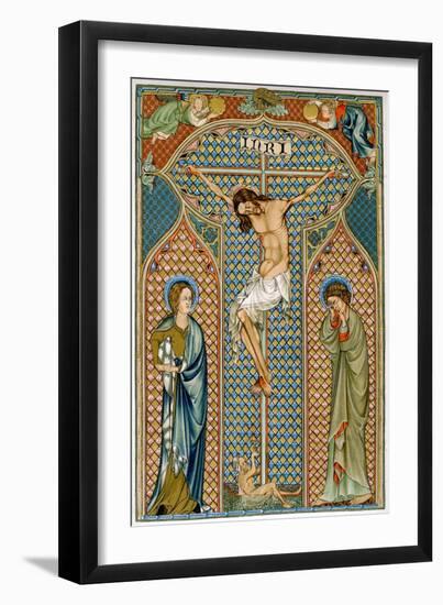 Crucifixion, Early 14th Century-null-Framed Giclee Print