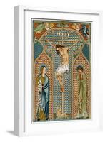 Crucifixion, Early 14th Century-null-Framed Giclee Print