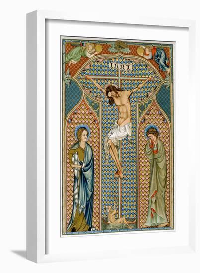 Crucifixion, Early 14th Century-null-Framed Giclee Print