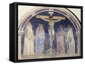 Crucifixion, Fresco-Andrea Del Castagno-Framed Stretched Canvas