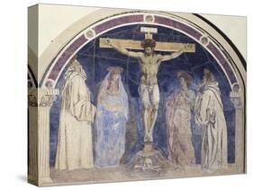 Crucifixion, Fresco-Andrea Del Castagno-Stretched Canvas