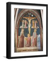 Crucifixion, Fresco-Nicolo Alunno-Framed Giclee Print