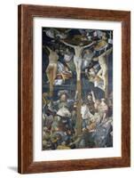 Crucifixion, Fresco-Gaudenzio Ferrari-Framed Giclee Print