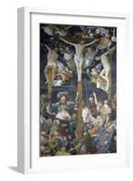 Crucifixion, Fresco-Gaudenzio Ferrari-Framed Giclee Print