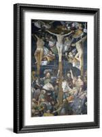 Crucifixion, Fresco-Gaudenzio Ferrari-Framed Giclee Print