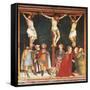 Crucifixion, Fresco-Ferrer Bassa-Framed Stretched Canvas