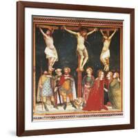 Crucifixion, Fresco-Ferrer Bassa-Framed Giclee Print