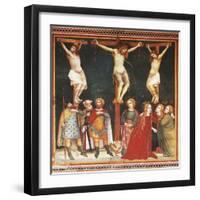 Crucifixion, Fresco-Ferrer Bassa-Framed Giclee Print