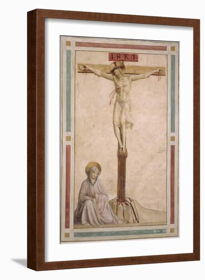 Crucifixion, from Cell 22-Fra Angelico-Framed Giclee Print