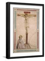 Crucifixion, from Cell 22-Fra Angelico-Framed Giclee Print