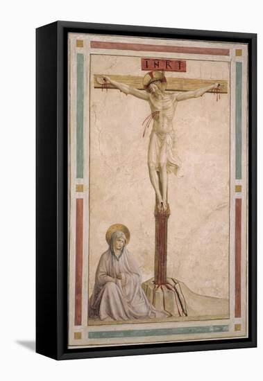 Crucifixion, from Cell 22-Fra Angelico-Framed Stretched Canvas