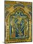 Crucifixion, from the Verdun Altar, 12th CE, Enamel-Nicholas of Verdun-Mounted Giclee Print