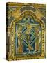 Crucifixion, from the Verdun Altar, 12th CE, Enamel-Nicholas of Verdun-Stretched Canvas