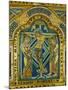 Crucifixion, from the Verdun Altar, 12th CE, Enamel-Nicholas of Verdun-Mounted Giclee Print