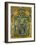 Crucifixion, from the Verdun Altar, 12th CE, Enamel-Nicholas of Verdun-Framed Giclee Print