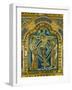 Crucifixion, from the Verdun Altar, 12th CE, Enamel-Nicholas of Verdun-Framed Giclee Print