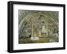 Crucifixion in Chapter House, also known as Chapel of Dead-null-Framed Giclee Print
