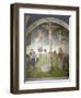 Crucifixion, Issogne Castle Oratory, Italy, 15th-16th Centuries-null-Framed Giclee Print