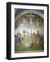 Crucifixion, Issogne Castle Oratory, Italy, 15th-16th Centuries-null-Framed Giclee Print