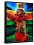 Crucifixion- it Is Finished, 2009-Patricia Brintle-Framed Stretched Canvas