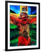 Crucifixion- it Is Finished, 2009-Patricia Brintle-Framed Giclee Print